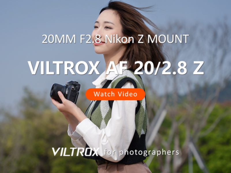 VILTROX 20 mm F2.8 Z Full Frame AF Prime Lens for Nikon Z-Mount